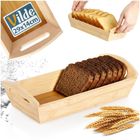 Vilde, koszyk na pieczywo, bambusowy, 29-14-7,5 cm