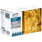 Vilde, kurtyna świetlna z pilotem, 300 LED, 3m