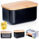 Vilde, maselniczka stalowa, czarna