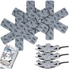 Vilde, przekładki ochronne do patelni, filcowe, 38 cm, 3 szt.