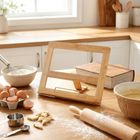 Vilde, stojak na książkę kucharską, bambusowy, regulowany