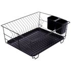 Vilde, suszarka na naczynia czarna, 40-33-17 cm