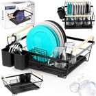 Vilde, suszarka na naczynia, czarna, 45-33-18 cm