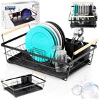 Vilde, suszarka na naczynia, czarna, 50,5-33-18 cm