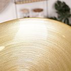 Vilde, szklana misa na owoce, złota, 40 cm, 6,5l