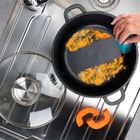 Vilde, Terruna Aroma, garnek ze szklaną pokrywką, granitowy, 24 cm, 4l