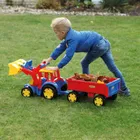 Wader, Gigant, traktor ładowarka z przyczepą