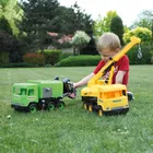 Wader, Middle Truck, śmieciarka, zielona