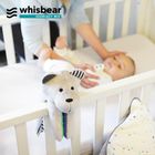 Whisbear - Szumiący Miś Soft, maskotka szumiąca z czujnikiem płaczu, turkus