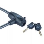 Yale, Essential Security Keyed Cable Lock, linka rowerowa stalowa na klucz, 10-600 mm