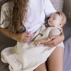 Zaffiro, Malaga, śpiworek do spania, muślinowy, TOG 1.5, vanilla, 6-12m