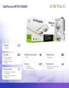 Zotac, GeForce, karta graficzna, RTX 5060 Twin Edge OC White