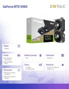 Zotac, karta graficzna, GeForce RTX 5060 TWIN EDGE 8GB GDDR7 128bit 3DP/HDMI