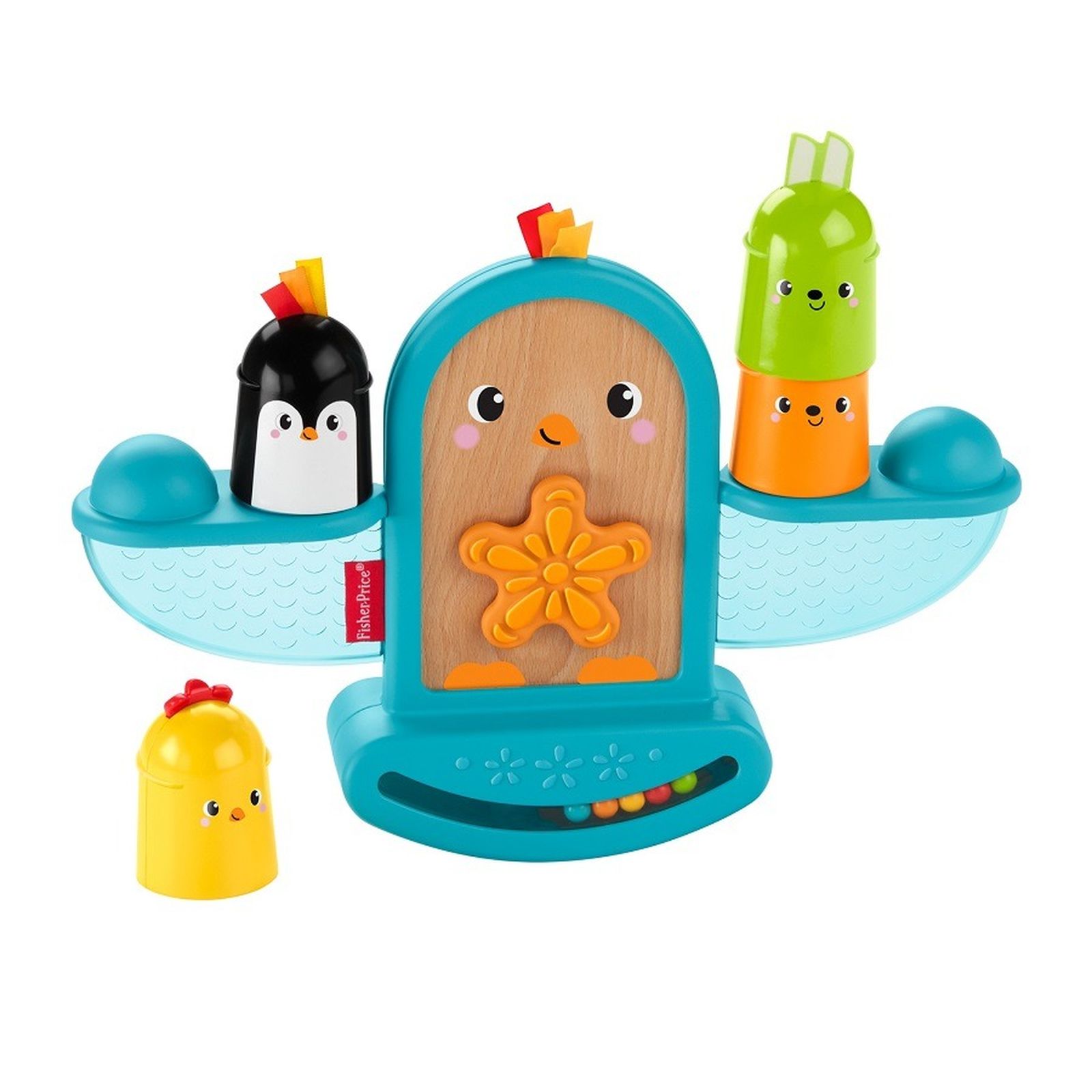 Fisher-Price, Ptaszek kiwaczek układaczek, zabawka niemowlęca