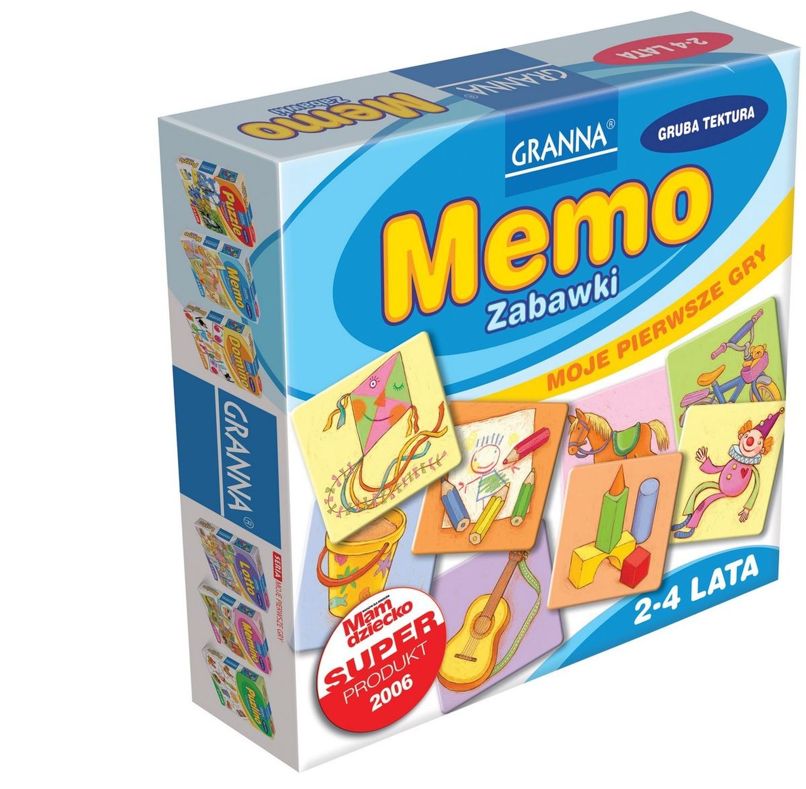 Granna, Memo: Zabawki, gra pamięciowa - smyk.com