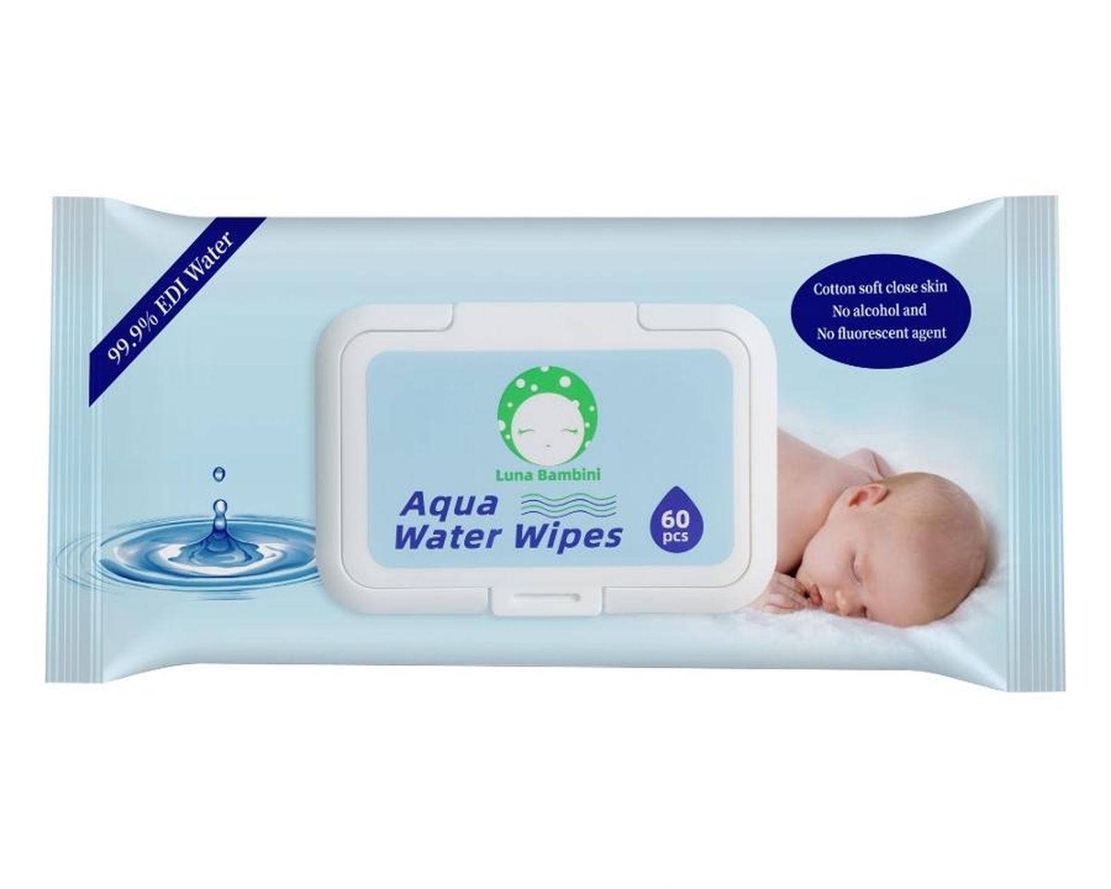 Aqua best sale water wipes