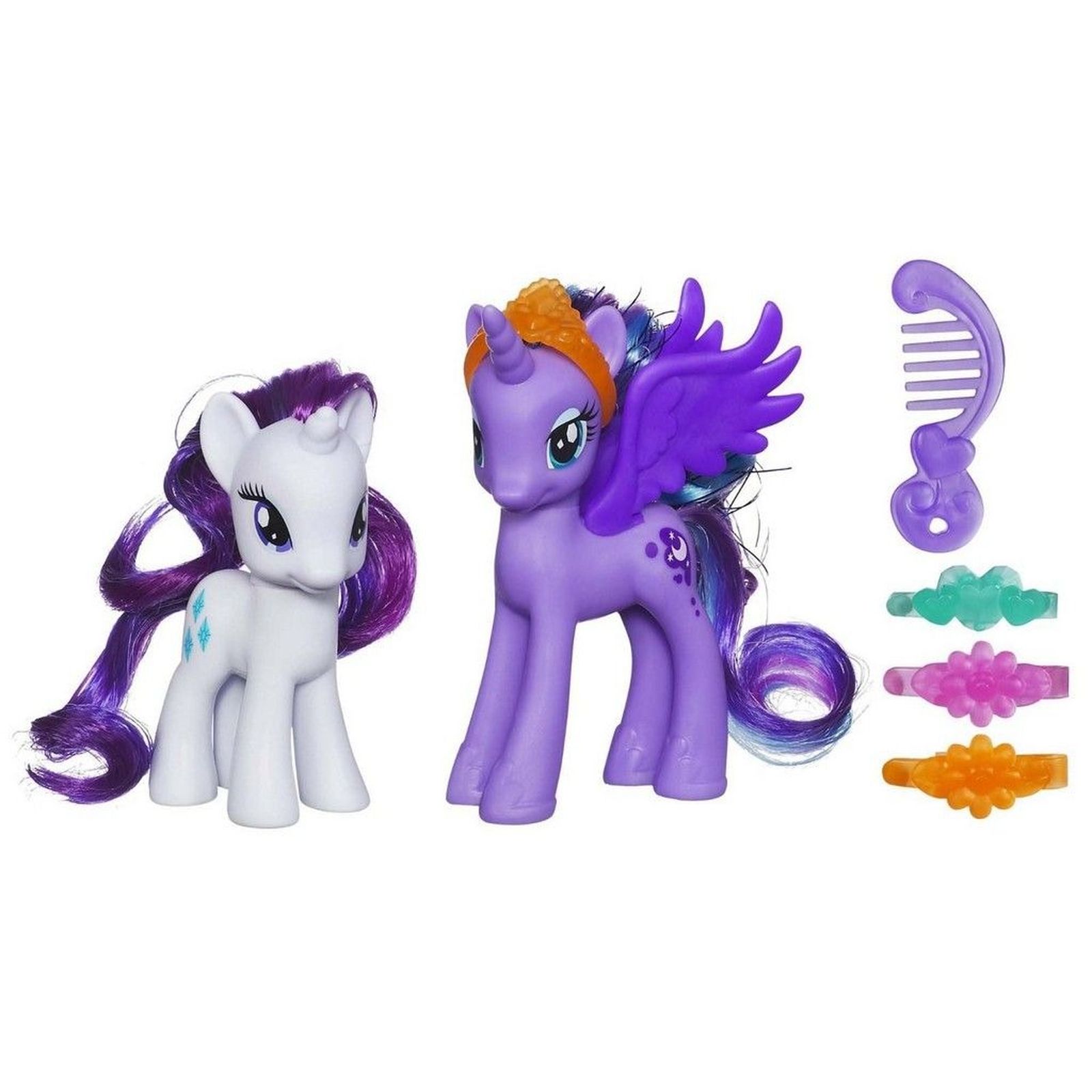 My Little Pony, Księżniczki Luna i Rarity, zestaw figurek - smyk.com