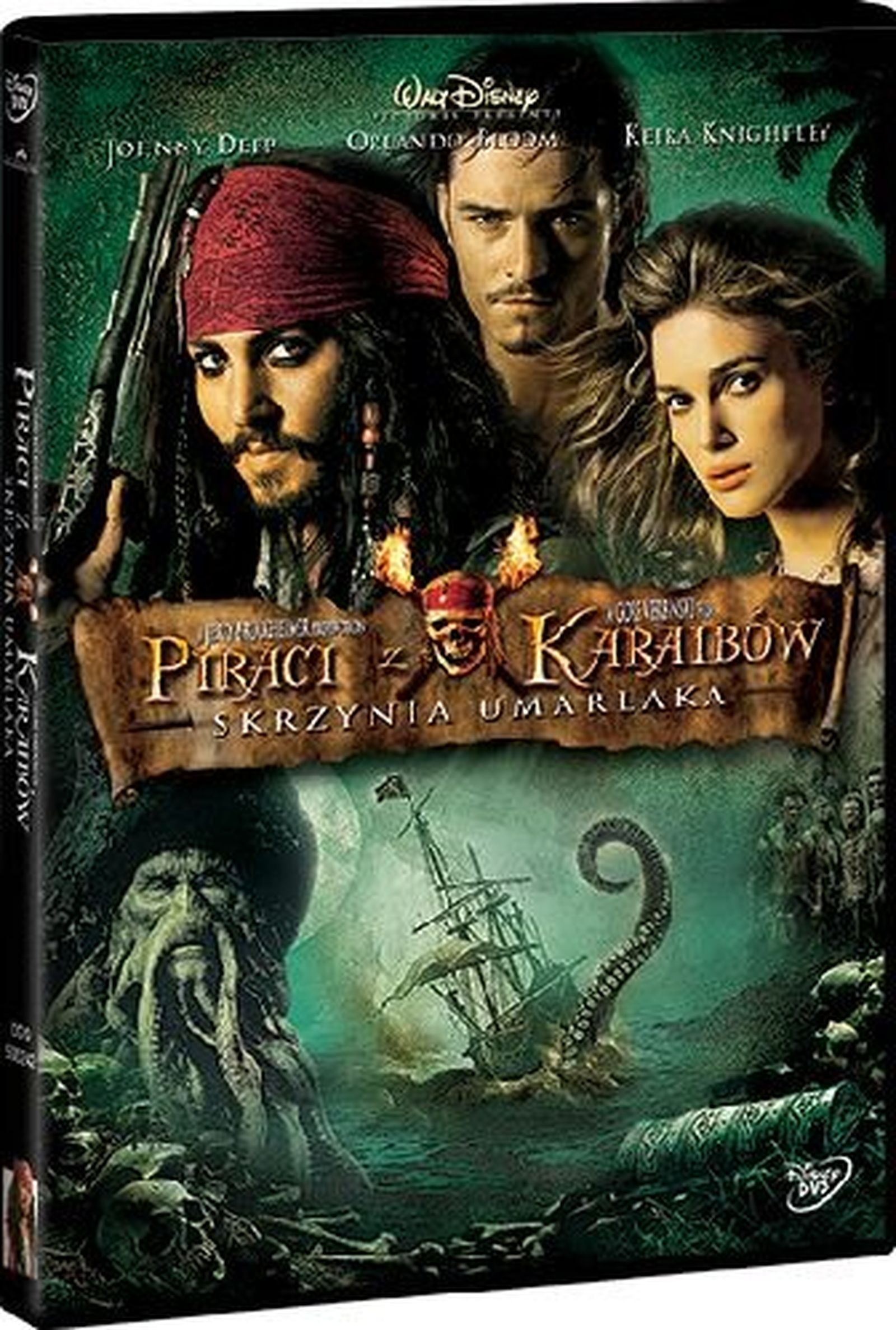 Piraci z Karaibów: Skrzynia umarlaka. DVD - smyk.com