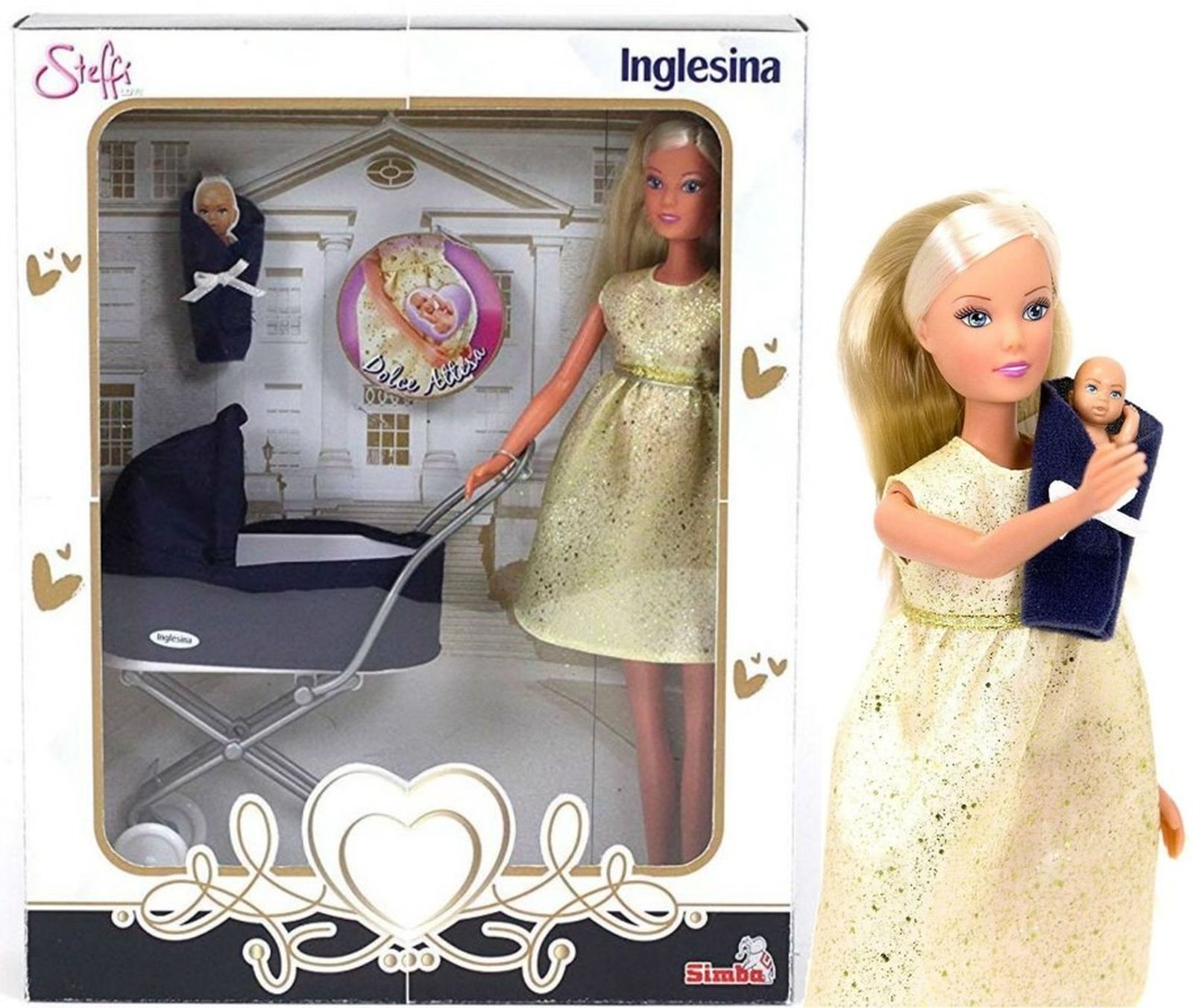 Barbie incinta inglesina online