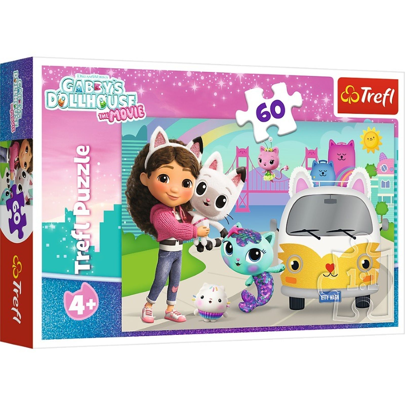 Puzzle 100 Piezas Winx Club - Przyjaciólki Z Winx Club | Para Niños | Diseño Colorido | Marca Trefl