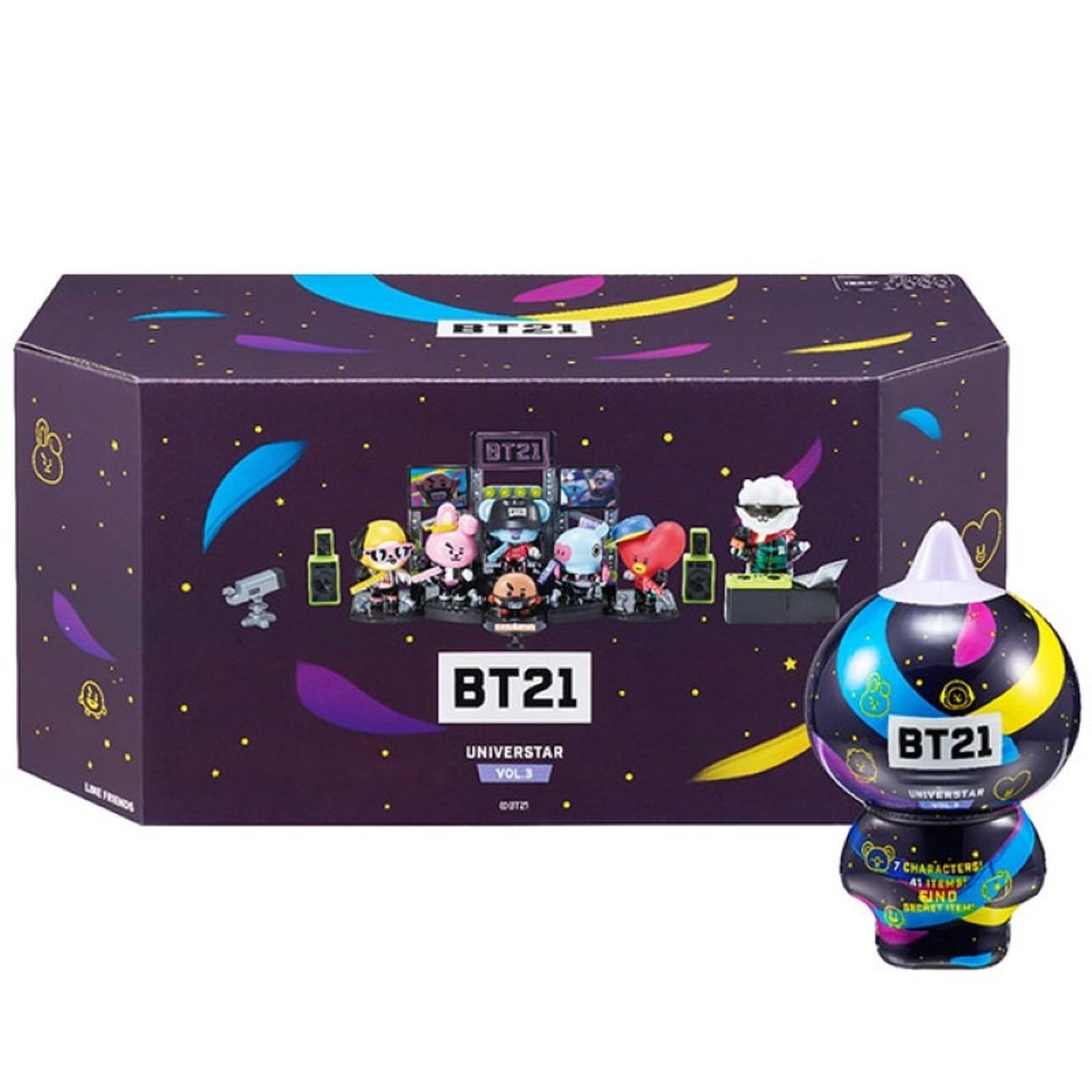 BT21 BTS フィギュア　ユニバースター　 UNIVERSTAR VOL.3 BT21 x BTS - UNIVERSTAR VOL. 3 - PRODUKT IMPULSOWY