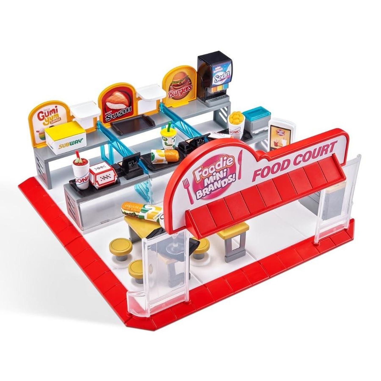 5 Surprise, Foodie Mini Brands, zestaw z figurkami - smyk.com