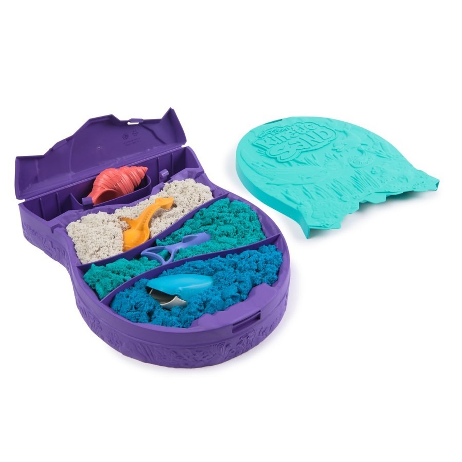 Ｓａｎｄ　ｐｌａｎｅｔ Kinetic Sand, Project Planet, Muszla, piasek kinetyczny
