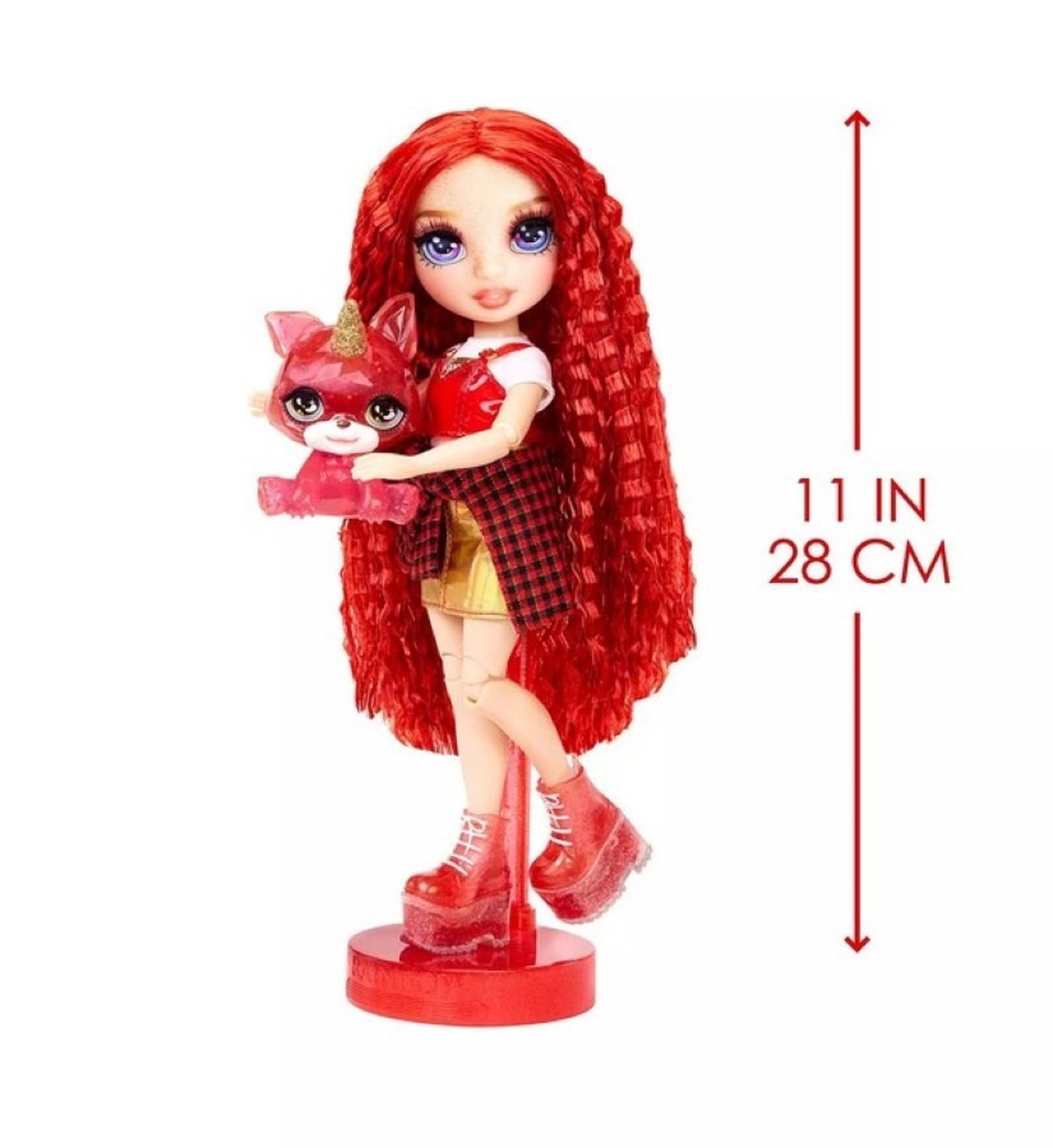 Rainbow High, Fashion Doll, Ruby, lalka modowa - smyk.com