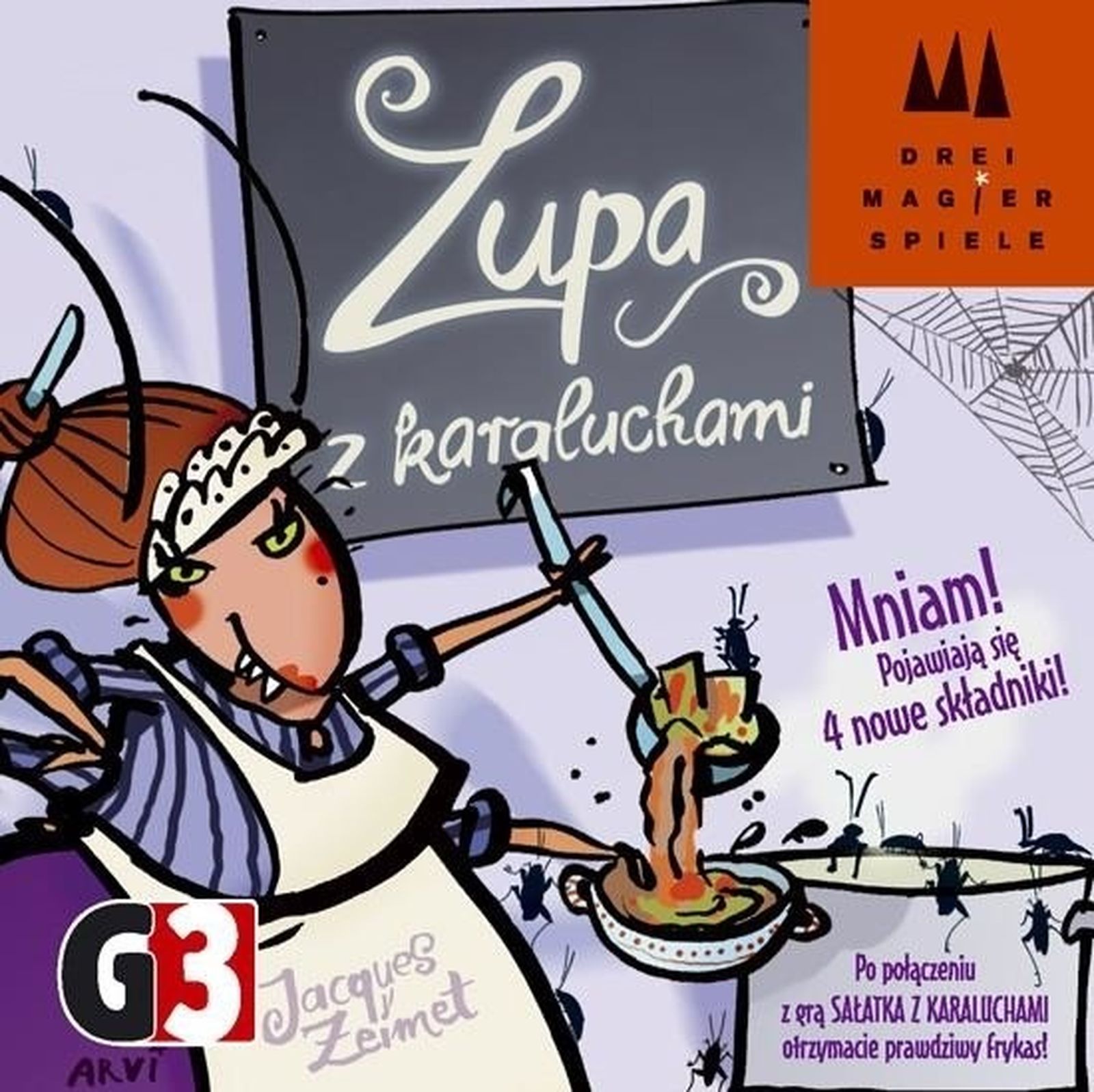 Zupa z karaluchami, gra karciana - smyk.com