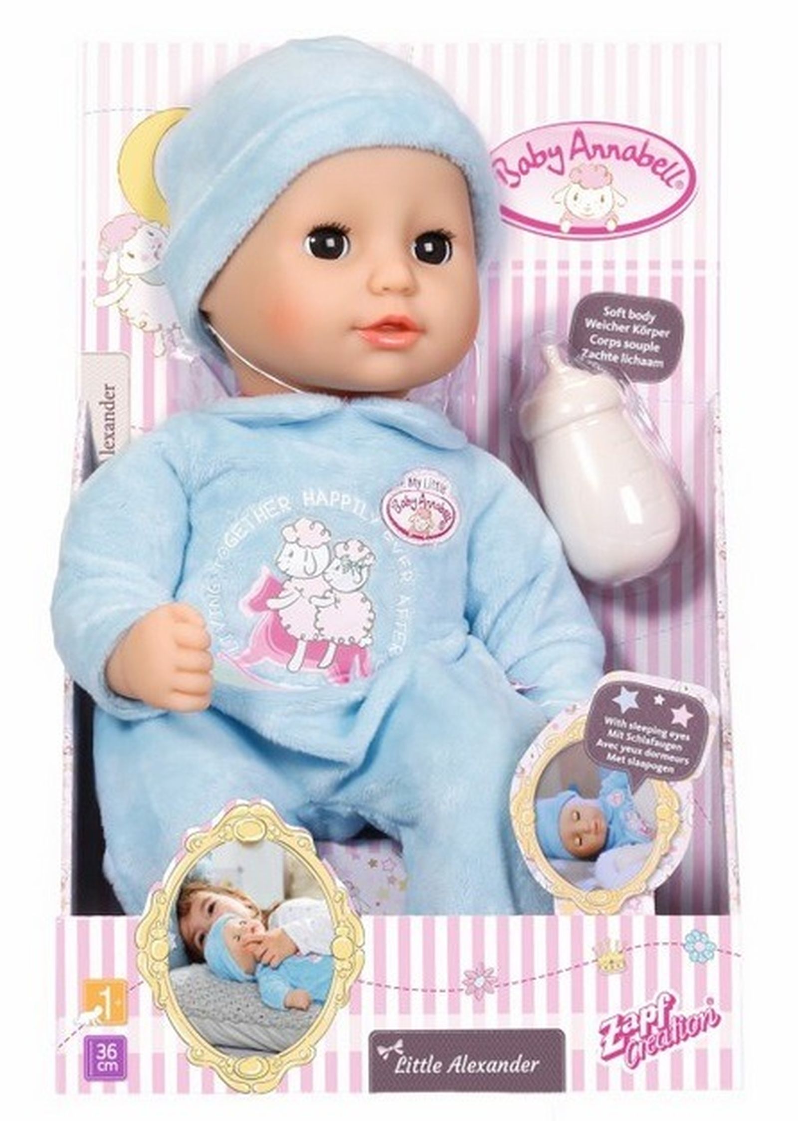 Baby Annabell - Petit bébé heureux 36 cm - Poupées