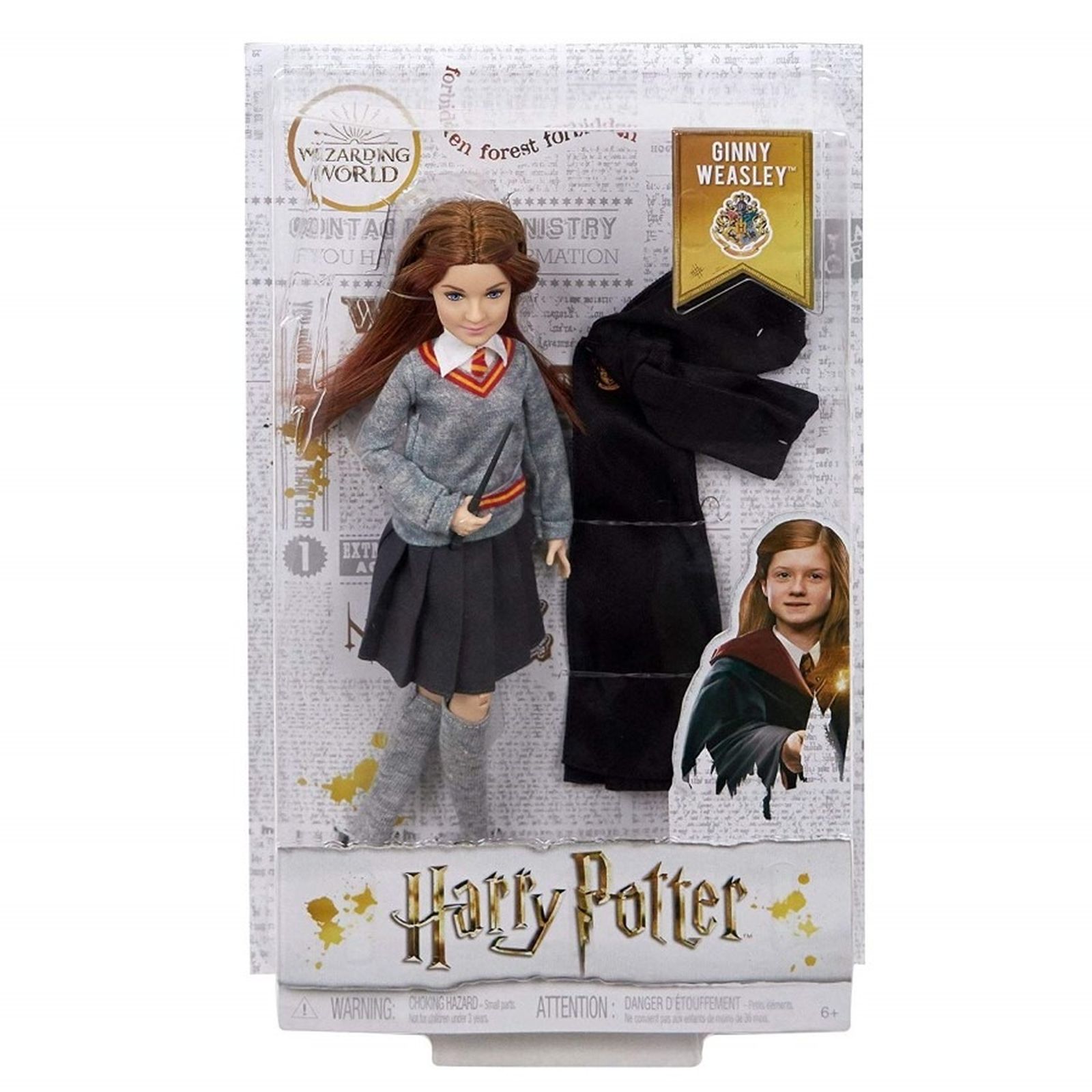 Harry Potter, Ginny Weasley, lalka z różdżką - smyk.com