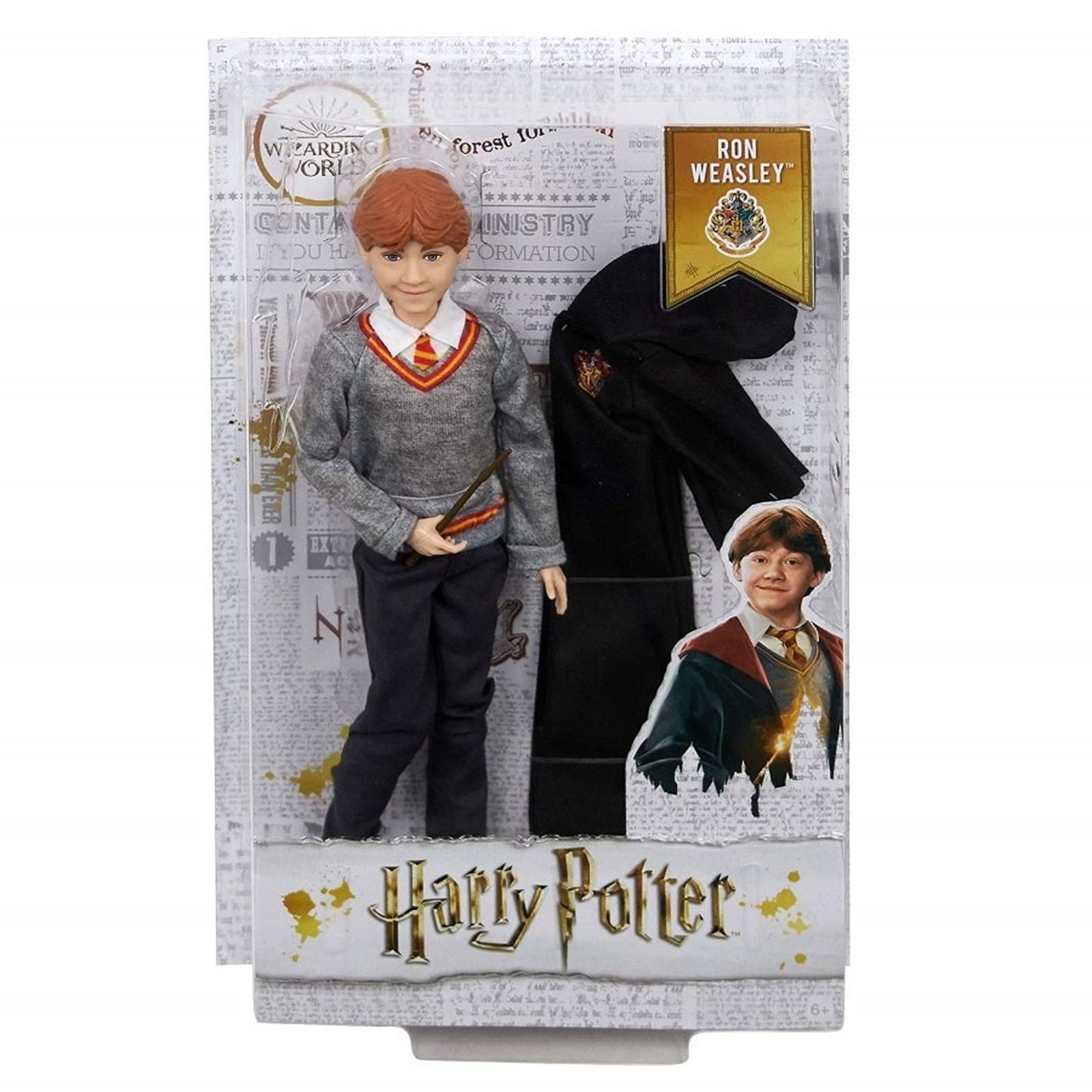 Harry Potter, Ron Weasley, lalka z różdżką - smyk.com