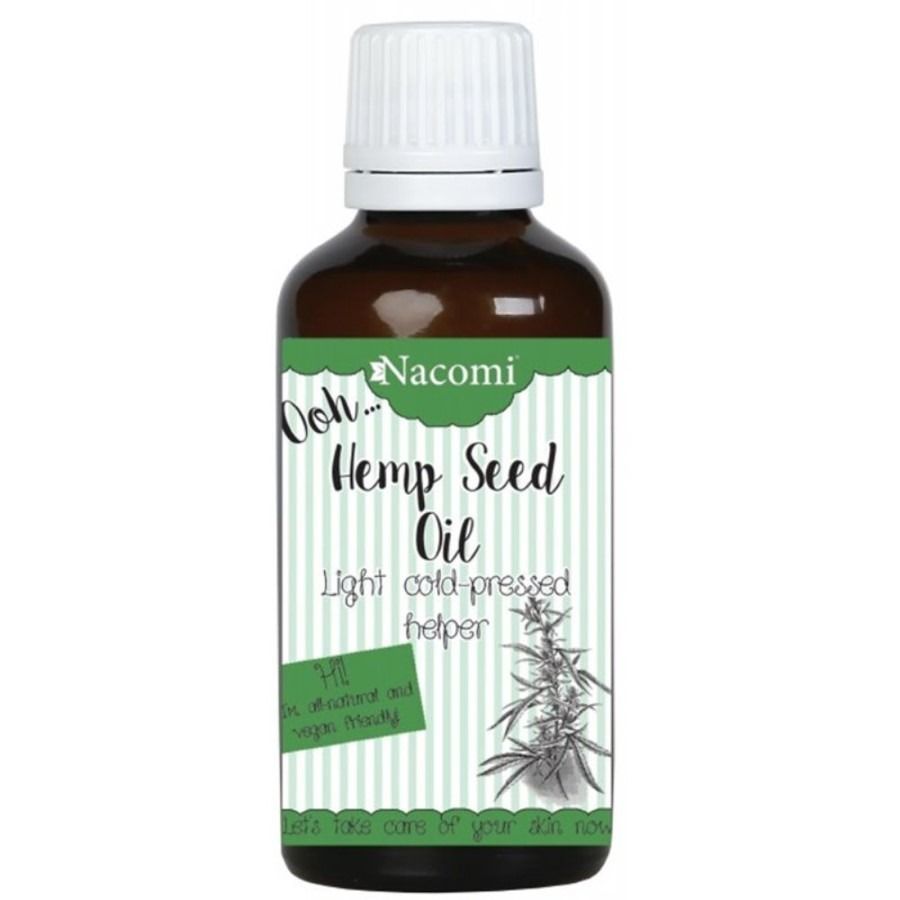 Nacomi, Hemp Seed Oil, olej konopny, 30 ml