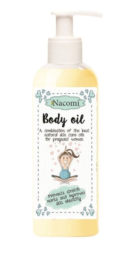 Nacomi, Body Oil, olejek dla kobiet w ciąży, 140 ml