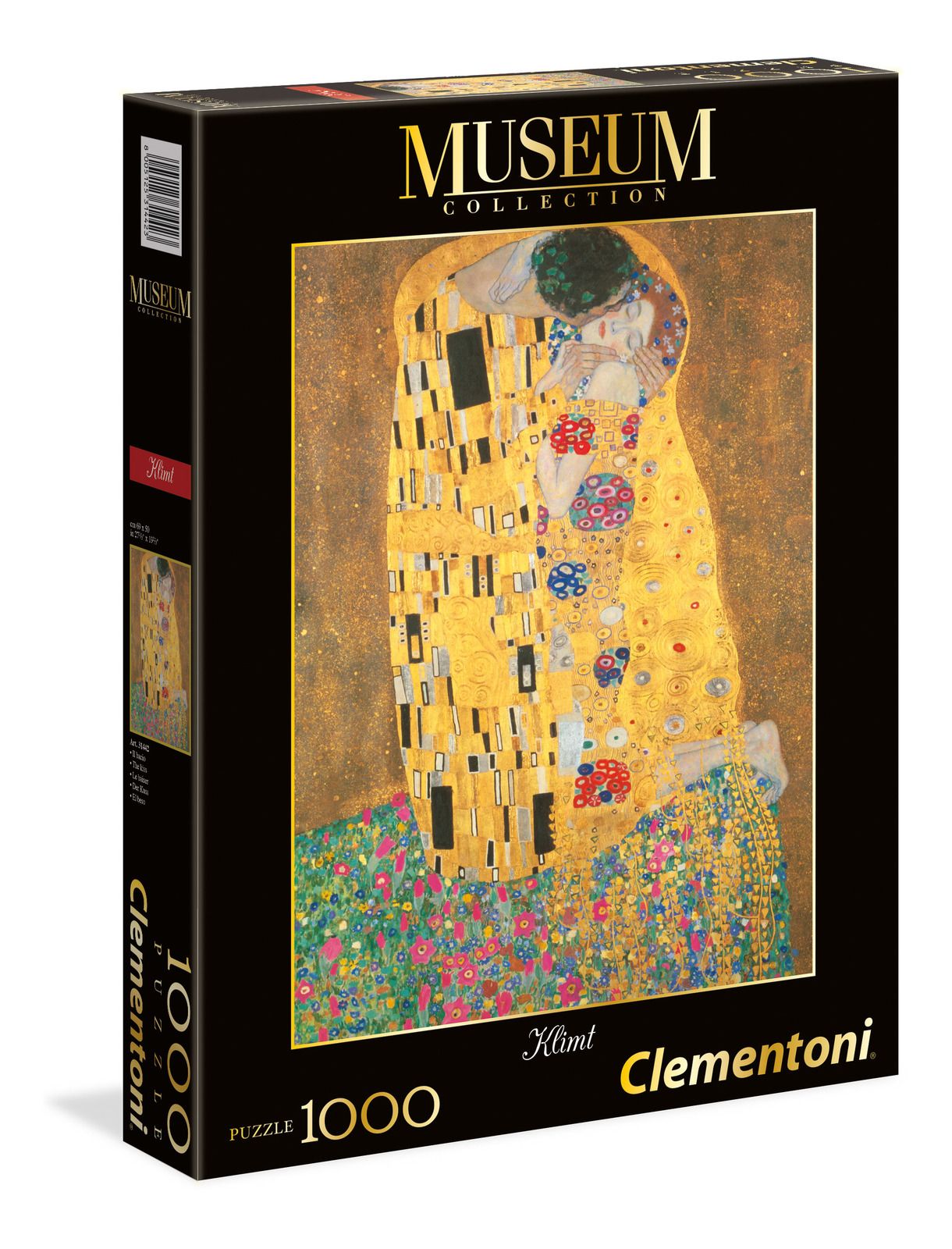 Clementoni, Klimt: Pocałunek, puzzle, 1000 elementów