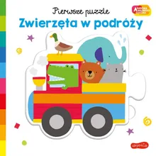 Akademia Mądrego Dziecka. Zwierzęta w podróży. Pierwsze puzzle