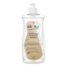 Akuku, żel do mycia butelek i smoczków, 500 ml