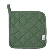 Altom Design, łapka kuchenna, 18-18 cm, 100% bawełna, zieleń