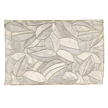 Altom Design, mata stołowa PVC, 45-30 cm, liście