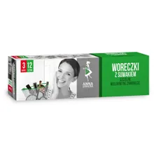 Anna Zaradna, woreczki z suwakiem, 3l, 12 szt.