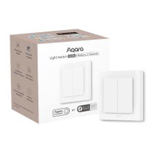 Aqara, Light Switch H2 EU, przełącznik, 4 przyciski, 2 kanały, offline