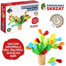 Askato, Pomysłowy skrzat, wywrotny kaktus, drewniana układanka