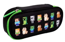 Astra, Minecraft, piórnik, owalny, Multi Characters