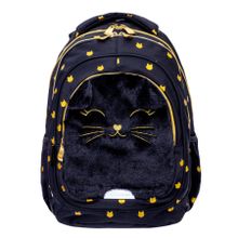 Astrabag, plecak szkolny, 3-komorowy, Fluffy Kitty Black