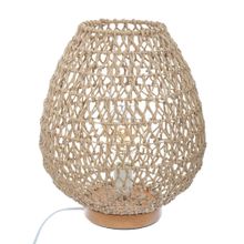 Atmosphera, lampa stołowa, z ażurowym kloszem, Etel, 35,5 cm