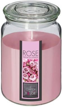 Atmosphera, świeca zapachowa w szkle, Nina, 510 g, różana
