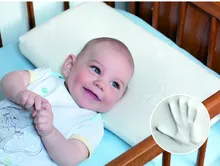 BabyMatex, poduszka z pianki termoplastycznej, memo, biała, 48-26 cm