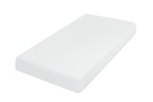 BabyMatex, prześcieradło muślinowe z gumą, białe, 70-140 cm