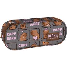 BackUp, piórnik, owalny, Kapibara