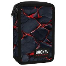 BackUp, piórnik rozkładany, podwójny, z wyposażeniem, Blaze